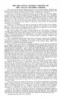 Annual General Meeting