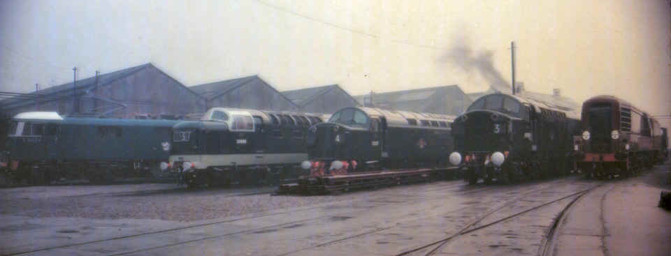 Vulcan Foundry 5 types traction december 1960